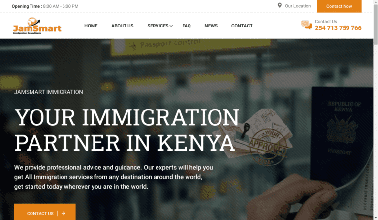 Jamsmart Immigration Consultants – Your Best Immigration Consulting Partner in Kenya