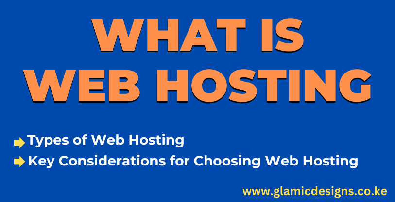 Web hosting is a service that allows individuals and organizations to make their websites accessible on the internet.